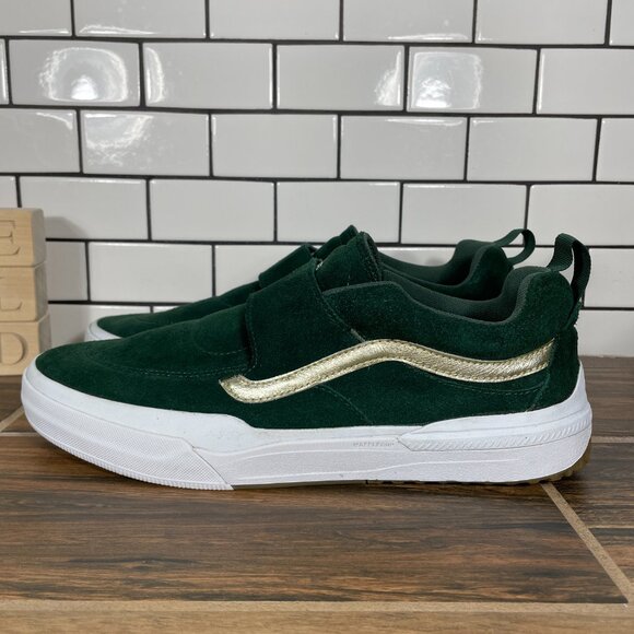 Vans Kyle Pro 2 Shoes Mens Size 11.5 Shake Junt Forest Green Suede Skate Sneaker main image 13